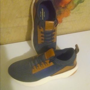 Cole Haan “Zero Grand” Navy/Leather Sneaker